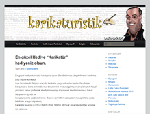 Tablet Screenshot of karikaturistik.com